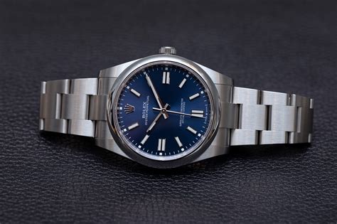 rolex op blue 41mm